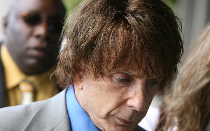 (File photo) Phil Spector arriving for his murder trial at the Los Angeles Superior Court in Los Angeles on September 20, 2007. 