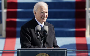 US President Joe Biden delivers his Inauguration speech after being sworn in as the 46th US President.