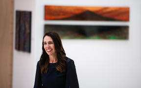 Prime Minister Jacinda Ardern at the Hihiaua Centre in Whangārei on 5 February, 2021