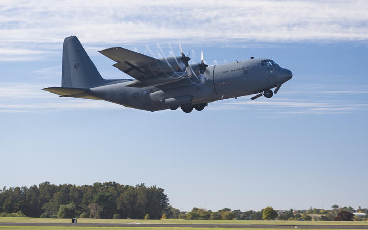 A Royal New Zealand Air Force C-130 Hercules will fly to Fiji.