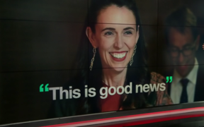 Newshub at 6 soon after the announcement of a return to Level 1 (and 2 for Auckland) after last weekend's Covid scare.  