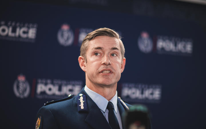 Police Commissioner Andrew Coster