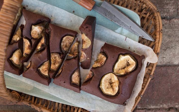 Fig and Chocolate torte