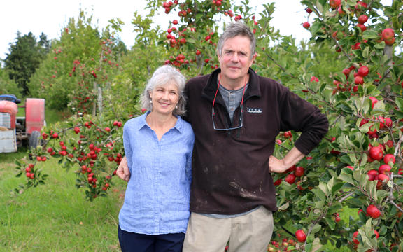 Caroline and Alex Peckham