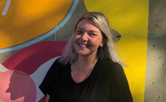 Kat Waswo from the newly formed group FARK: For Arts Rising in Kirikiriroa