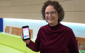 Dr Carrie Barber is the creator of the Positively Pregnant app. 