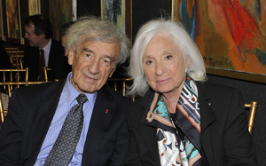 Elie Wiesel and his wife Marion. 