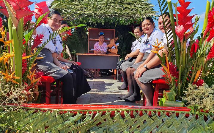 Tonga Institute of Higher Education students