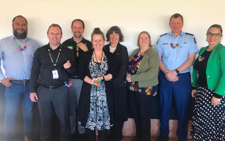  Members of the Impact Collective following a workshop session on the United Nations 17 Sustainable Development Goals framework in June.