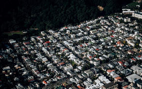 Housing in Mount Victoria, Wellington. 