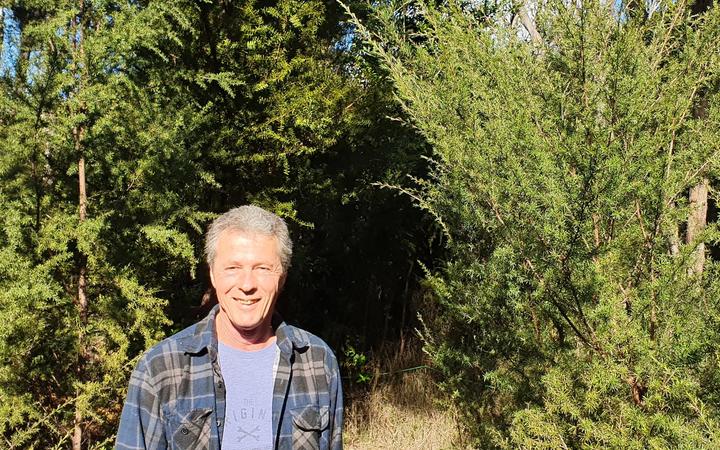 John Johnson lives near Waiharara with a wetland on his property, and avocado orchards for neighbours.