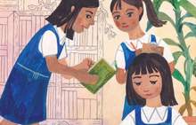Lupe Va'ai book focuses on a young Samoan girl called Katalina who is concerned about the state of the environment she is living in.