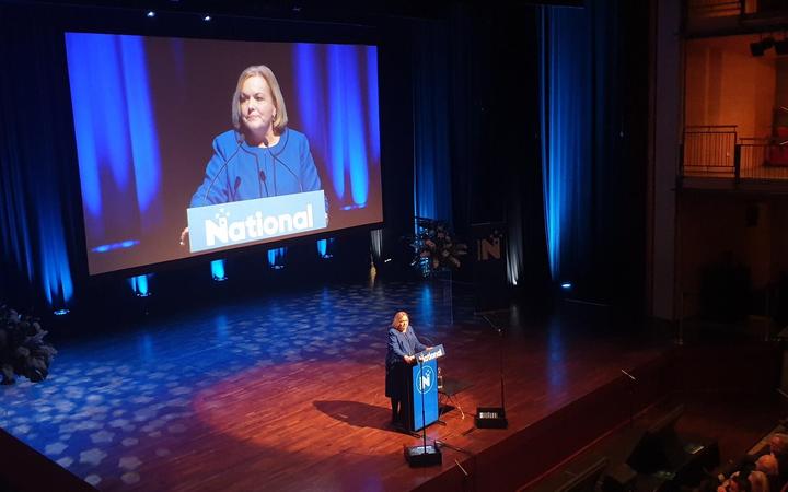 Judith Collins at the 2021 National Party conference