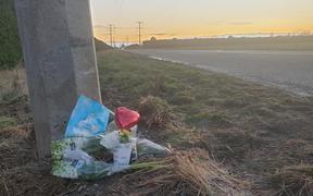 Five teenagers died when the car they were in crashed into a power pole at the intersection of Seadown Road and Meadows Road in Washdyke, near Timaru, on Saturday 7 August 2021