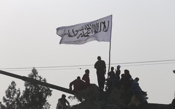 HERAT, AFGHANISTAN - AUGUST 18: Taliban patrol in Herat city after took control in Herat, Afghanistan, on August 18, 2021