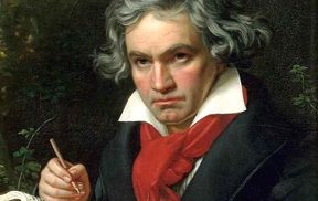 Ludwig van Beethoven - Portrait by Joseph Karl Stieler (1820).