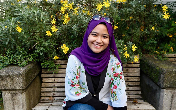 NZISA president Afiqah Ramizi.