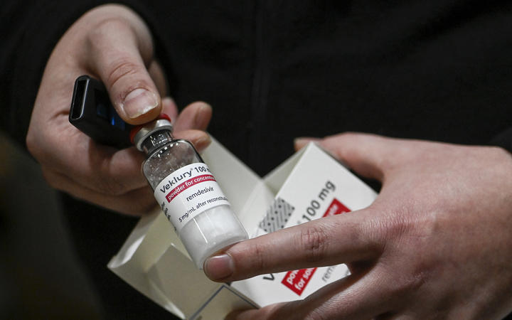 A vial of Remdesivir