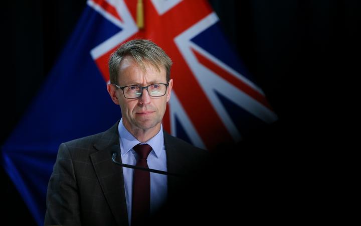 WELLINGTON, NEW ZEALAND - OCTOBER 12: Director-General of Health Dr Ashley Bloomfield speaks to media during a press conference at Parliament on October 12, 2021 in Wellington, New Zealand. 