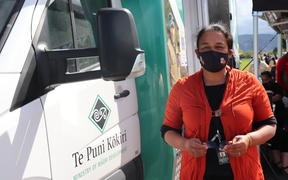Cara-Lee Pewhairangi-Lawton of Ngāti Porou Hauora is leading the vaccination rollout in her rohe.