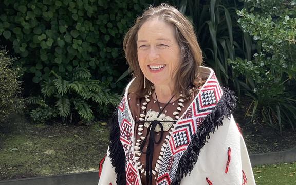 New Children's Commissioner Judge Frances Eivers was welcomed into the role with a pōwhiri at Wellington's Pipitea Marae.