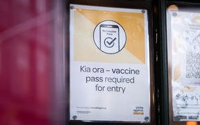 Vaccine Pass Requirement Sign