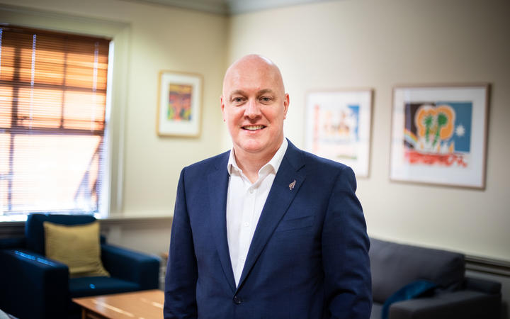 National Party leader Christopher Luxon.