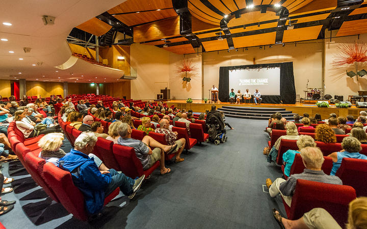 The premiere for the documentary Living the Change.