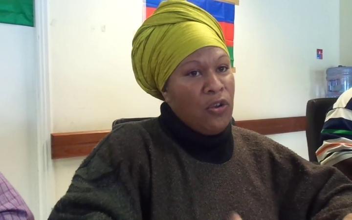 Pro-independence Kanak activist Florenda Nirikani