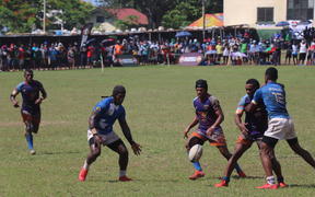 The Fiji Bitter Wairiki 7s rugby tournament on Taveuni.