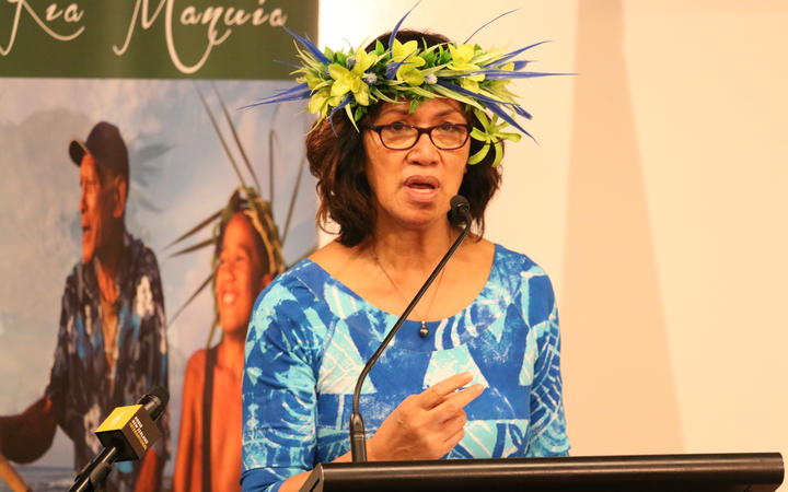 The Cook Islands High Commissioner to New Zealand Teremoana Yala. 