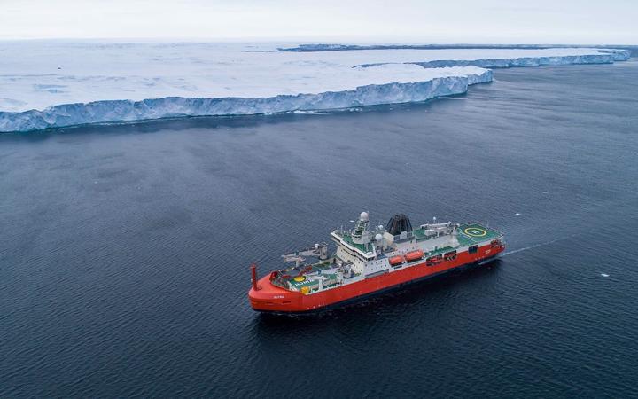 Los expedicionarios del nuevo barco rompehielos de Australia, Nuyina, hicieron el descubrimiento.