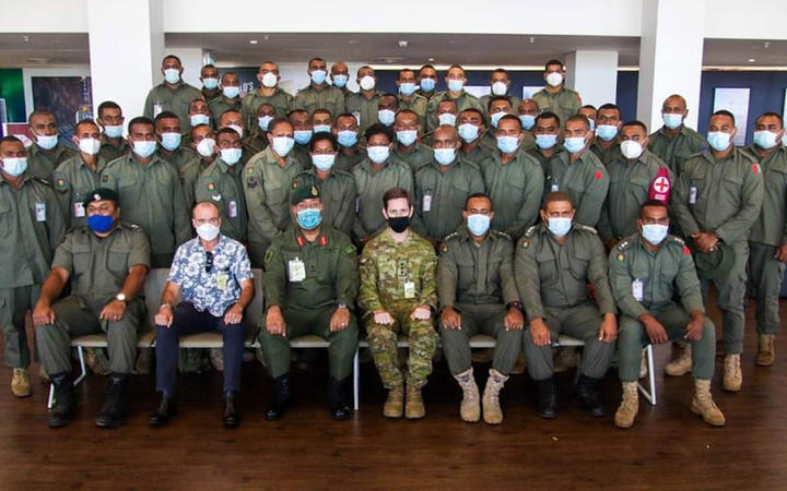 Fiji Military Forces personnel to join the Australian Defence Forces in Tonga.