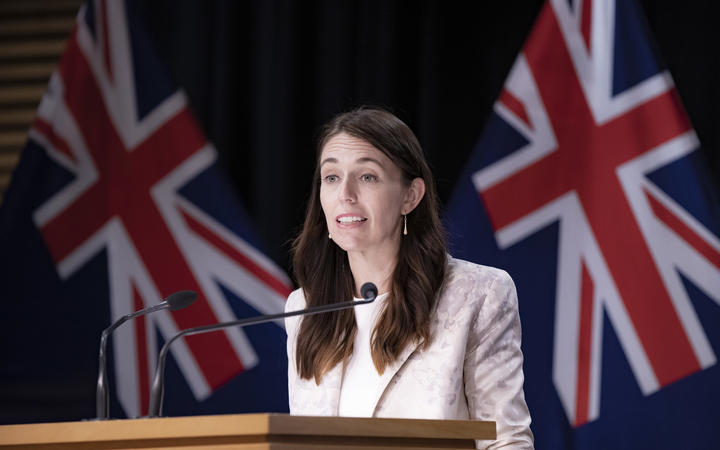 Prime Minister Jacinda Ardern.