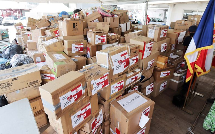 Donations collected in Tahiti for victims of Tonga's volcanic eruption and tsunami