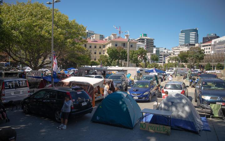 Parliament Protest