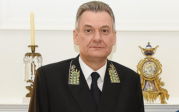 Russian Ambassador to New Zealand Georgii Zuev. 