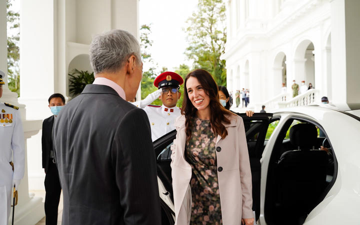 Jacinda Ardern Singapore