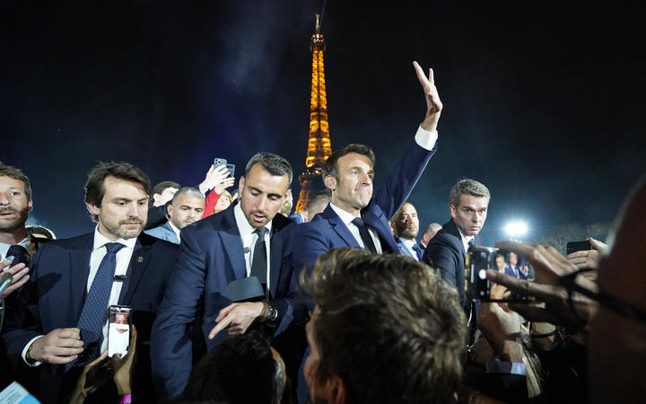 Emmanuel Macron is the first leader in 20 years to be re-elected