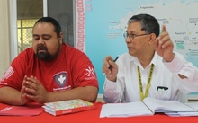 Epidemiologist Dr. Gerry Farjardo visits American Samoa
