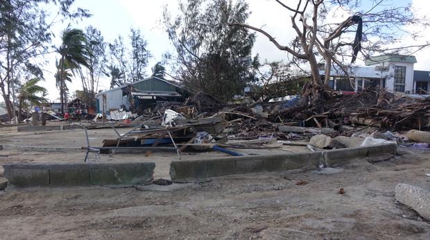Port Vila wreckage