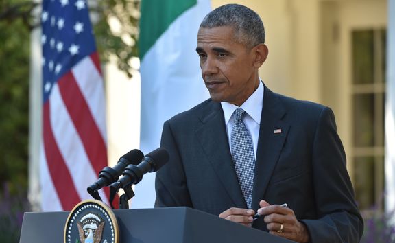 US President Barack Obama at the White House  18 October 2016.