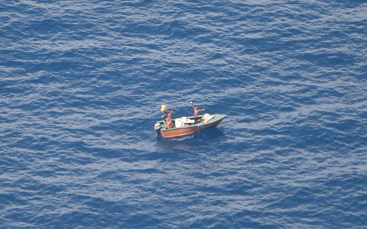 Kiribati fishermen found by NZ Orion