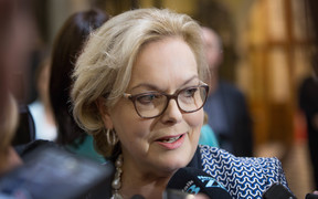 Judith Collins announces plans to run for National Party leader.