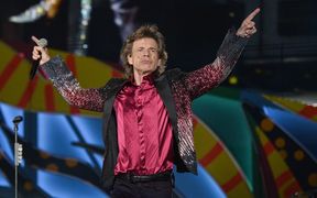 Rolling Stones frontman Mick Jagger struts the stage at Havana. 