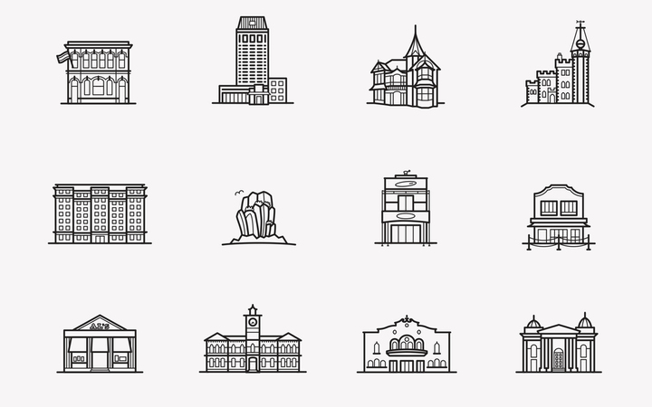 Designer Stephen McCarthy raised money for Christchurch with his poster of lost heritage buildings.