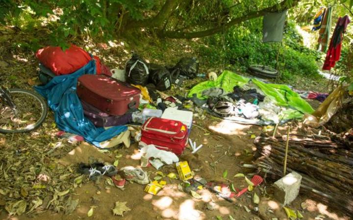 Police want to identify others at the campsite used by Tama Retimana.