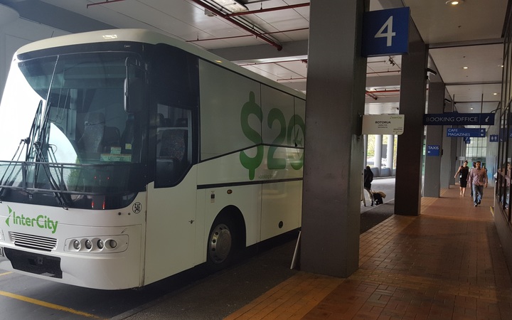 Intercity buses have since 1996 leased a terminal in the Sky City Casino complex, provided as part of the complexes 1995 resource consent