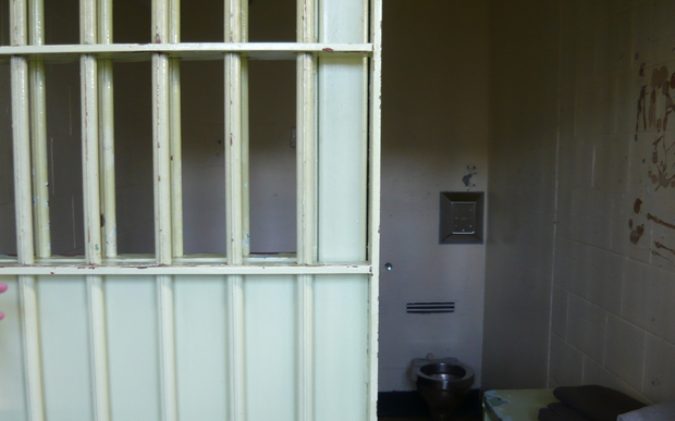 A cell at Auckland Prison.