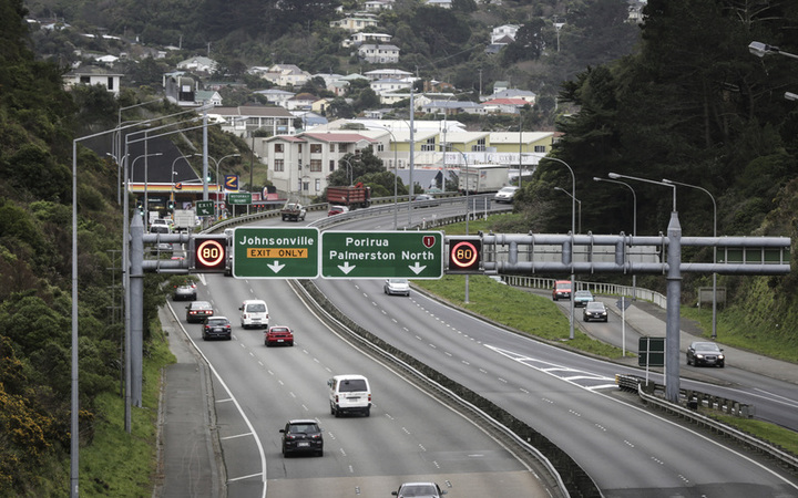 20072016 Photo: Rebekah Parsons-King. Smart Motorway in Wellington.